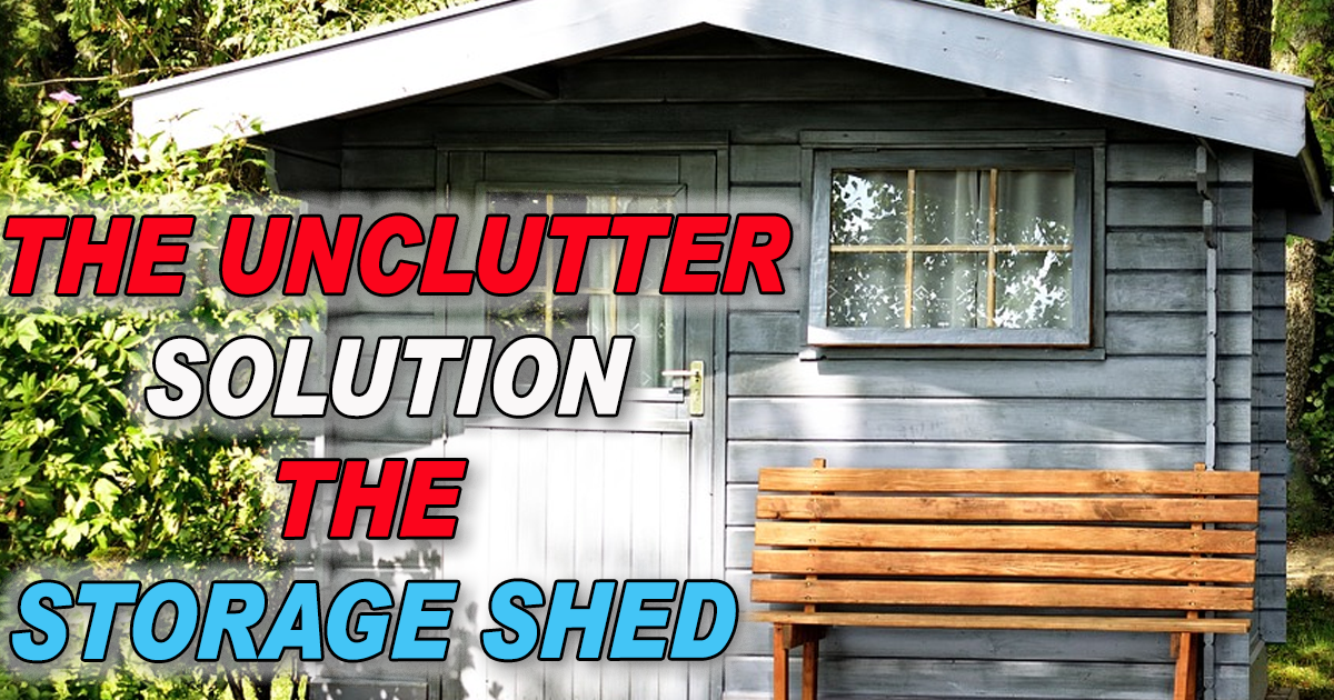 Get your FREE PDF download storage shed plans here. -The Un-Clutter Solution Storage Sheds